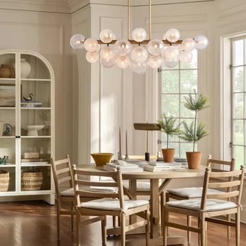 Mandoza Linear Chandelier - BrassVarlont