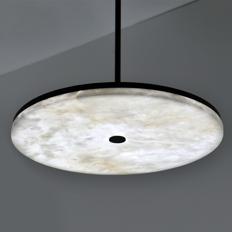Varlont Hazel Contemporary Alabaster Pendant Light for Living and Dining Spaces