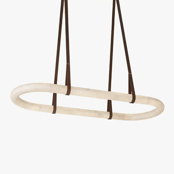 Varlont Circle Alabaster Chandelier