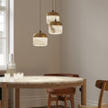 Modern Alabaster Pendant Lamp For Staircase, Kitchen Pendant Light - 3 LightsJoyfuzzy