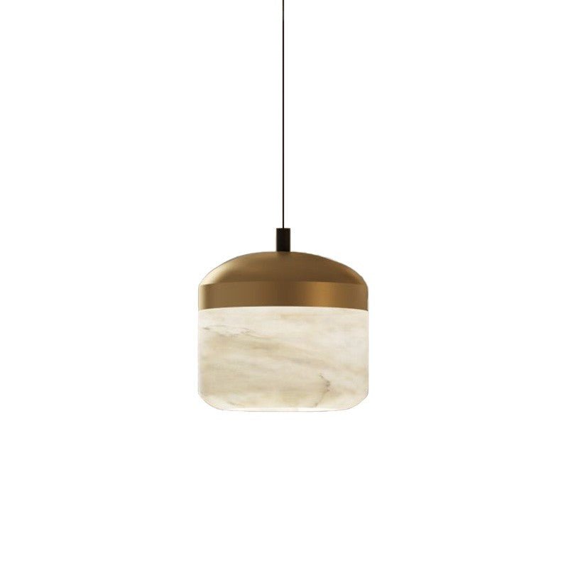 Modern Alabaster Pendant Lamp For Staircase, Kitchen Pendant Light - 1 LightJoyfuzzy