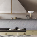 Modern Kitchen Island Pendant Light with Alabaster Shades, Linear Real Alabaster Pendant Lamp - Joyfuzzy