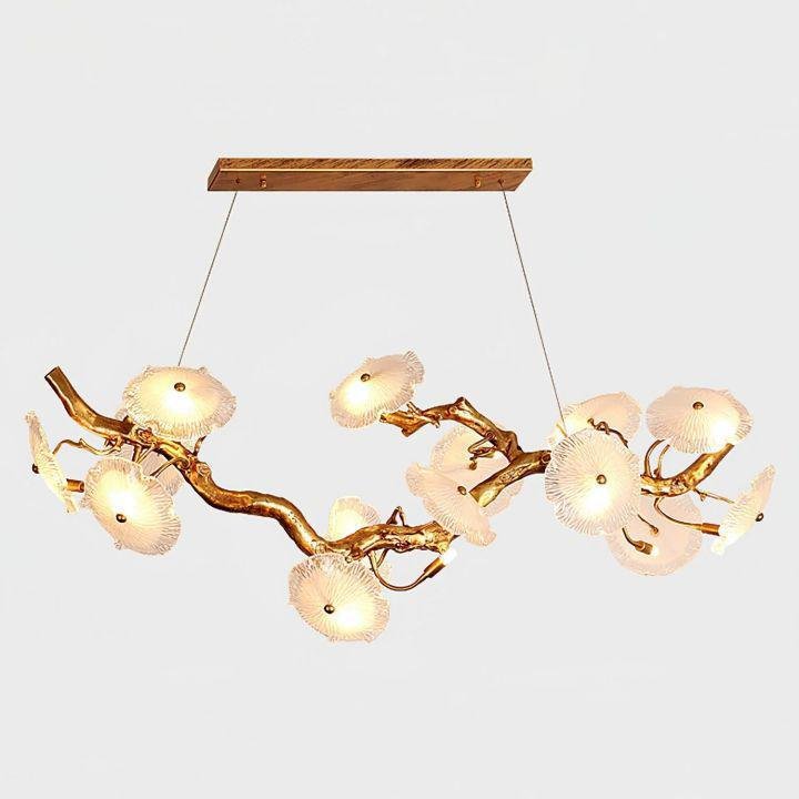 Nenufar Blooming Chandelier - L 49.2″(125cm) x W 13.8″(35cm) x H 25.6″(65cm)Joyfuzzy