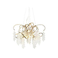 Niagara Round Chandelier - L 59″(150cm) x W 23.6″(60cm) x H 25.6″(65cm)Joyfuzzy
