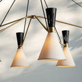Ramsey 3/5 Lights Round Chandelier - 5 - LightJoyfuzzy