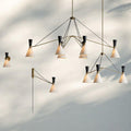 Ramsey 3/5 Lights Round Chandelier - 5 - LightJoyfuzzy
