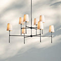 Rhodas 2 - Tier Round Chandelier - 48''BronzeJoyfuzzy