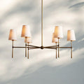 Rhodas Round Chandelier - 5 - LightBrassJoyfuzzy
