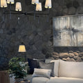 Rhodas Round Chandelier - 5 - LightBronzeJoyfuzzy