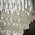 Selenite Layer Rectangular Chandelier - Joyfuzzy