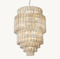 Serenella Round Chandelier for Foyer/Entry - 34''Satin NickelJoyfuzzy