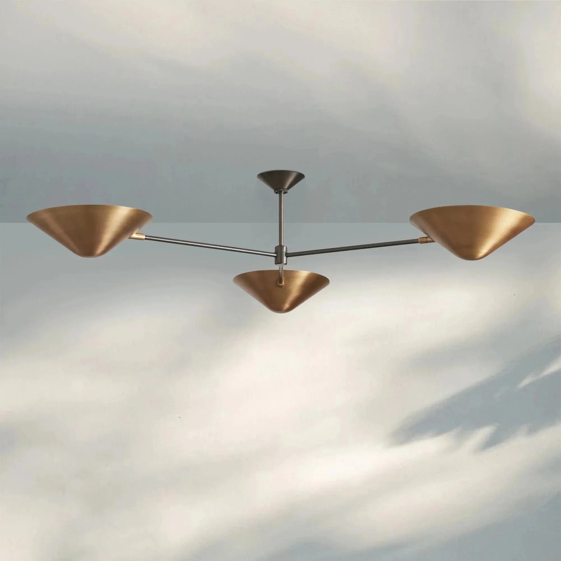 Simms 3 - Light Flush Mount - Joyfuzzy