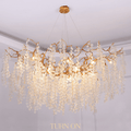 Thirza Branch Crystal Dining Room Chandelier - 39.37