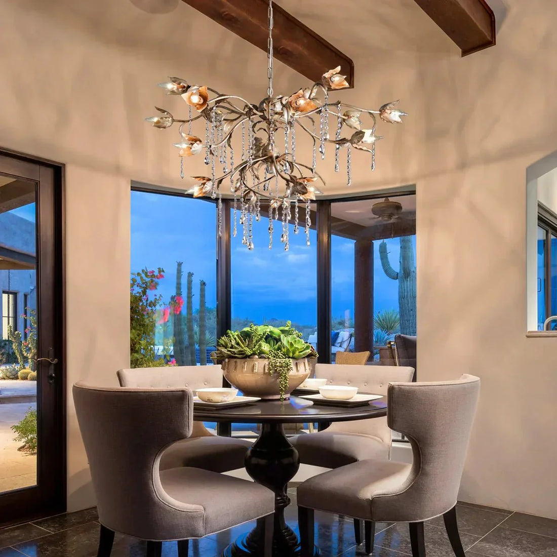 Viticcia Round Chandelier - Joyfuzzy