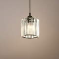 Vetro Nordic LED Pendant Light-Metal/Glass Black/Gold for Dining Room/Living Room